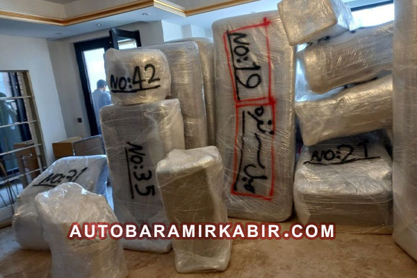 حمل لوازم منزل به دبی