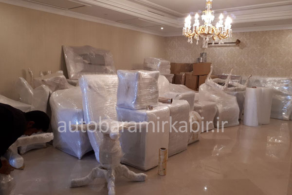 بسته بندی اثاثیه منزل در باربری سهروردی