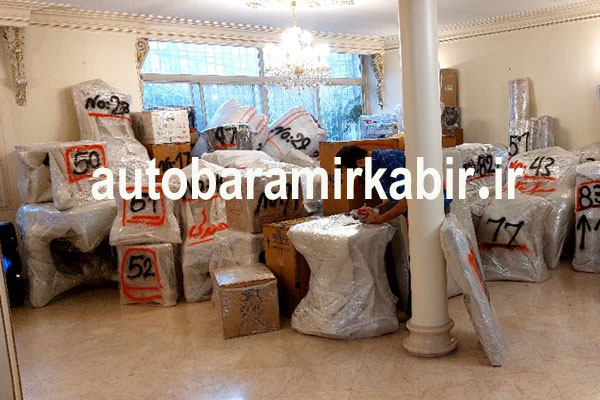 باربری از کرج و تهران به تبریز